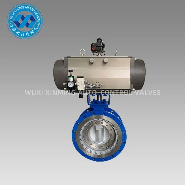 Pneumatic Actuator Tri-eccentric Butterfly Valve