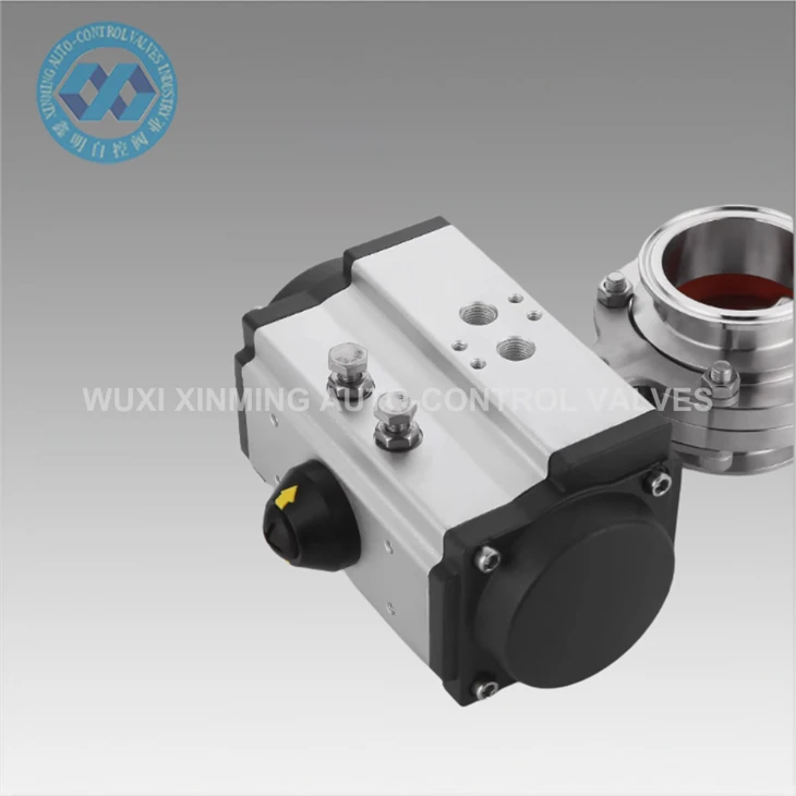 90 -Grad -Rotations -Doppel -Schauspiel -Pneumatikventil -Aktuator Single -Acting Pneumatic Actuator