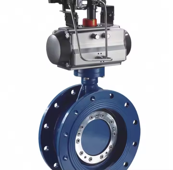 Factory - Direct High - Temperature And High - Pressure Resistant Pneumatic Tri - Eccentric Butterfly Valve