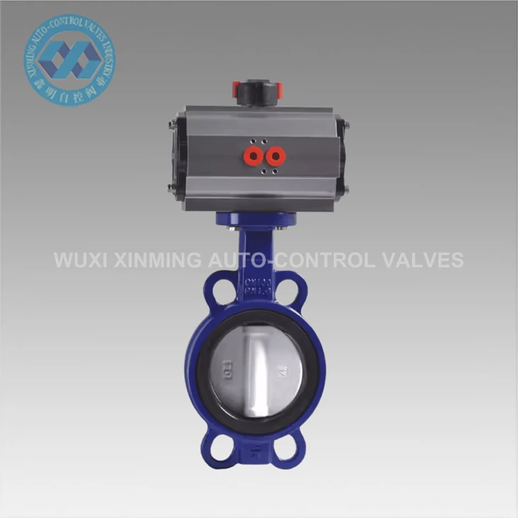 Factory Direct Pneumatic Actuator Butterfly Valve