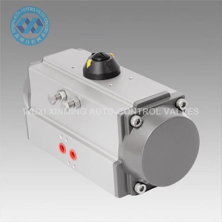 Hersteller Direkter Qualität Double Acting Pneumatic Ventil Gerät Zylinderschalter Typ Pneumatischer Aktuator