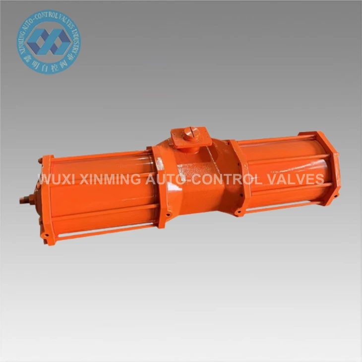 info-1-1 Manufacturers Direct Sales Large Torque Large Valve Fork Type Pneumatic Actuator