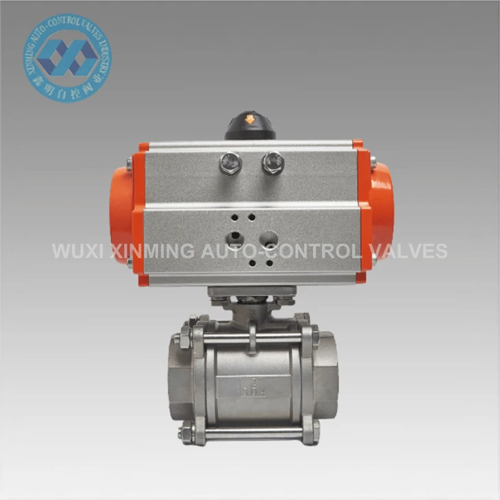 Pneumatic Thread Ball Valve