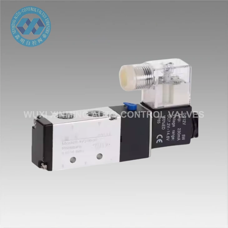 Pneumatisches Magnetventil 5 Way 2- Positionsteuerung Luft 12V 24V 220 V