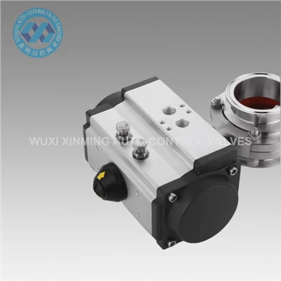 90 -Grad -Rotations -Doppel -Schauspiel -Pneumatikventil -Aktuator Single -Acting Pneumatic Actuator